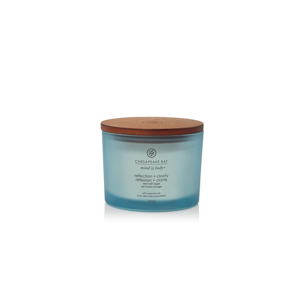 Produktbild för Chesapeake Bay Reflection + Clarity vonná svíčka se 3 knoty 312 g