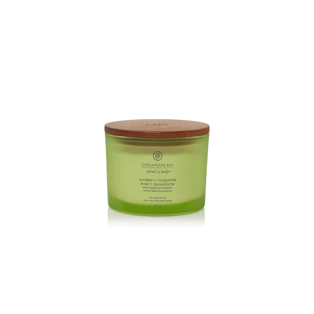 Produktbild för Chesapeake Bay Awaken + Invigorate vonná svíčka se 3 knoty 312 g