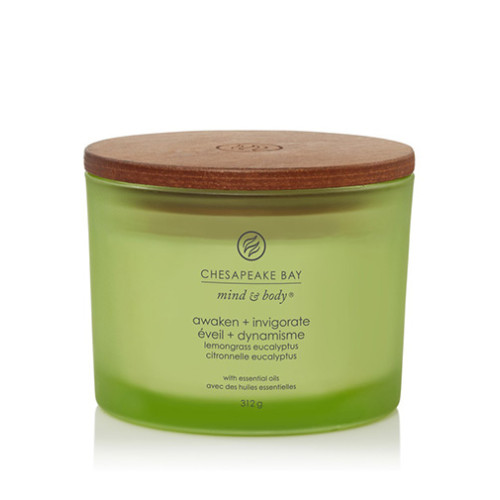 Chesapeake Bay Chesapeake Bay Awaken + Invigorate vonná svíčka se 3 knoty 312 g
