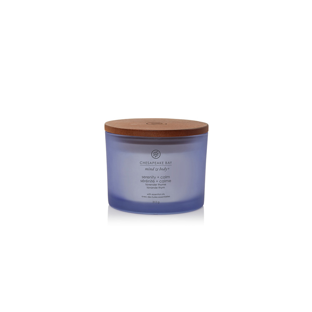 Produktbild för Chesapeake Bay Serenity + Calm vonná svíčka se 3 knoty 312 g