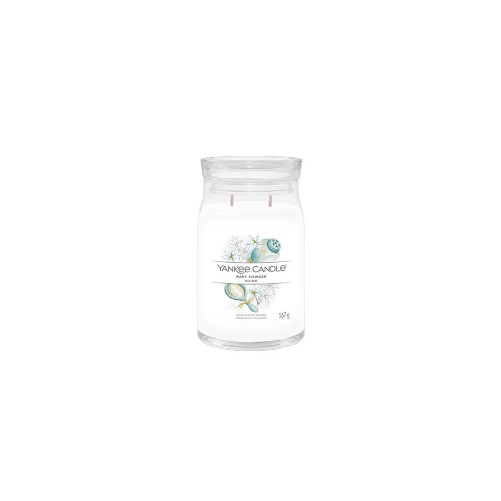 Produktbild för Yankee Candle Baby Powder signature svíčka velká 567 g