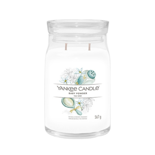 Yankee Candle Yankee Candle Baby Powder signature svíčka velká 567 g