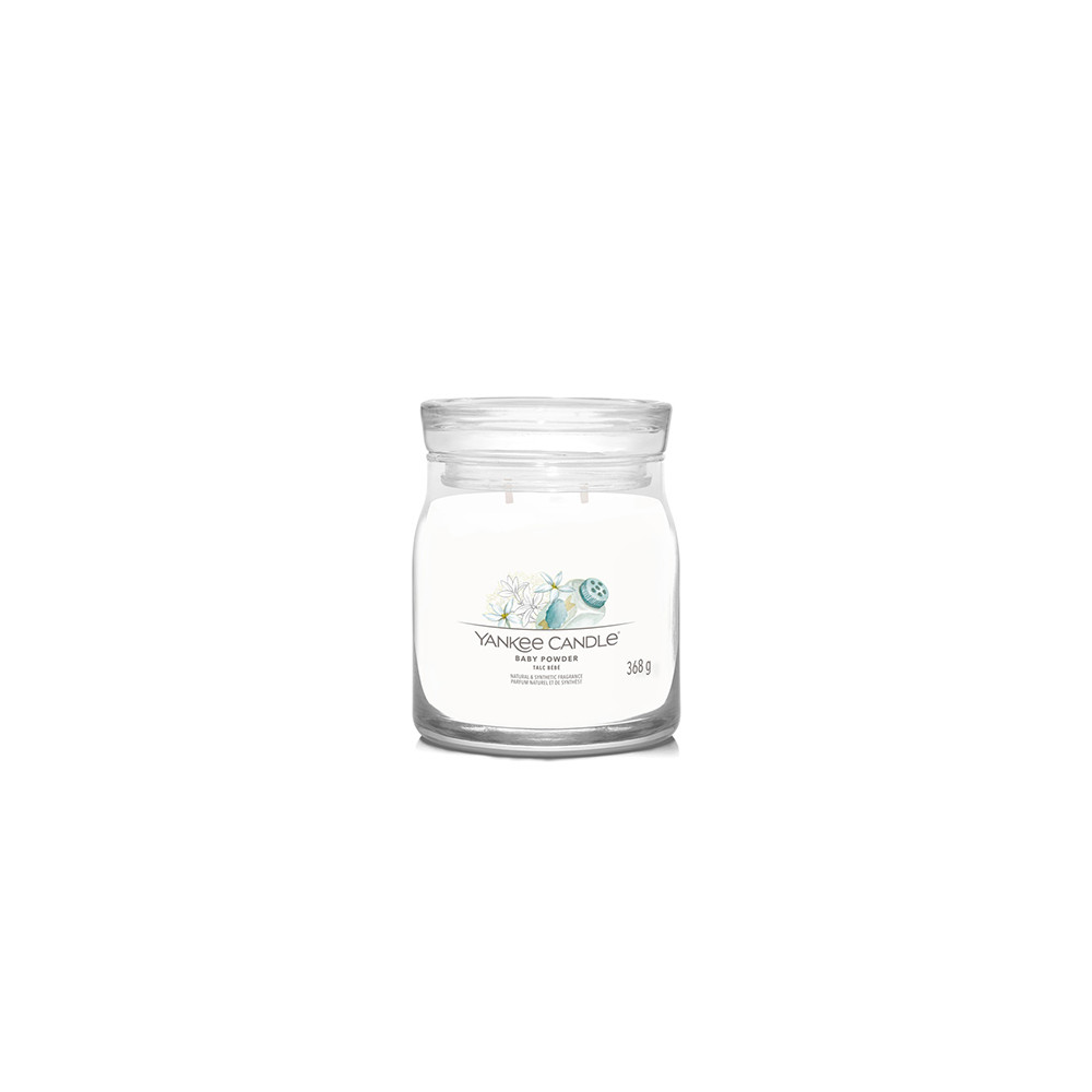 Produktbild för Yankee Candle Baby Powder signature svíčka střední 368 g