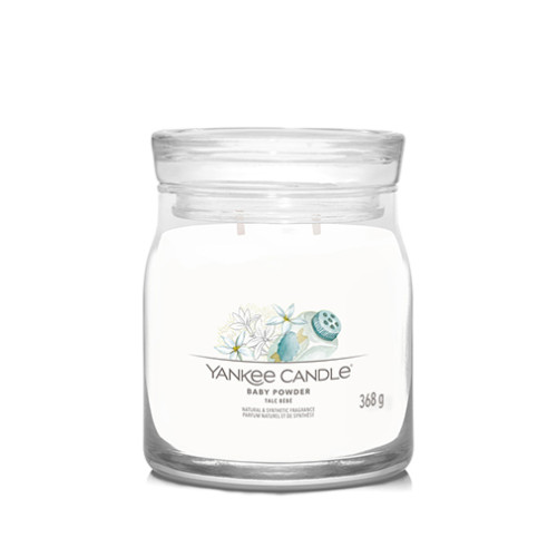 Yankee Candle Yankee Candle Baby Powder signature svíčka střední 368 g