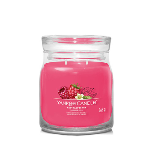 Yankee Candle Yankee Candle Signature Red Raspberry vonná svíčka 368 g