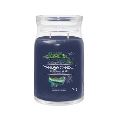 Yankee Candle Yankee Candle Signature Lakefront Lodge vonná svíčka 567 g