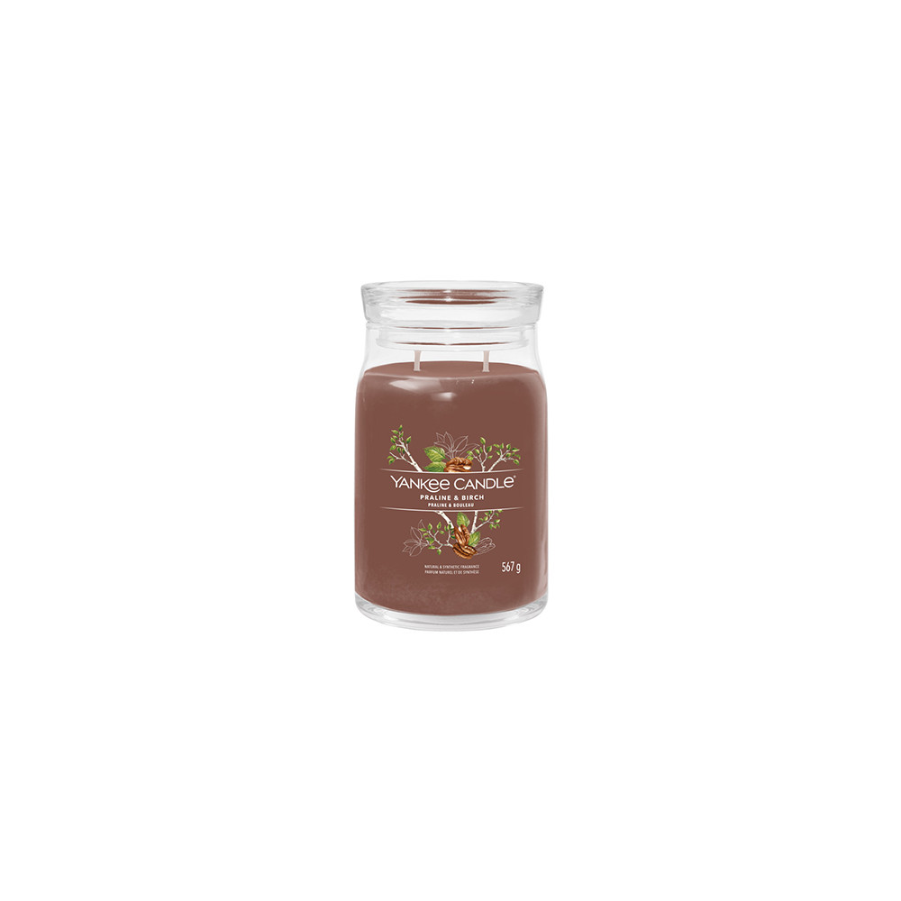 Produktbild för Yankee Candle Praline & Birch signature svíčka velká 567 g