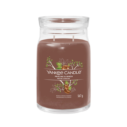 Yankee Candle Yankee Candle Praline & Birch signature svíčka velká 567 g