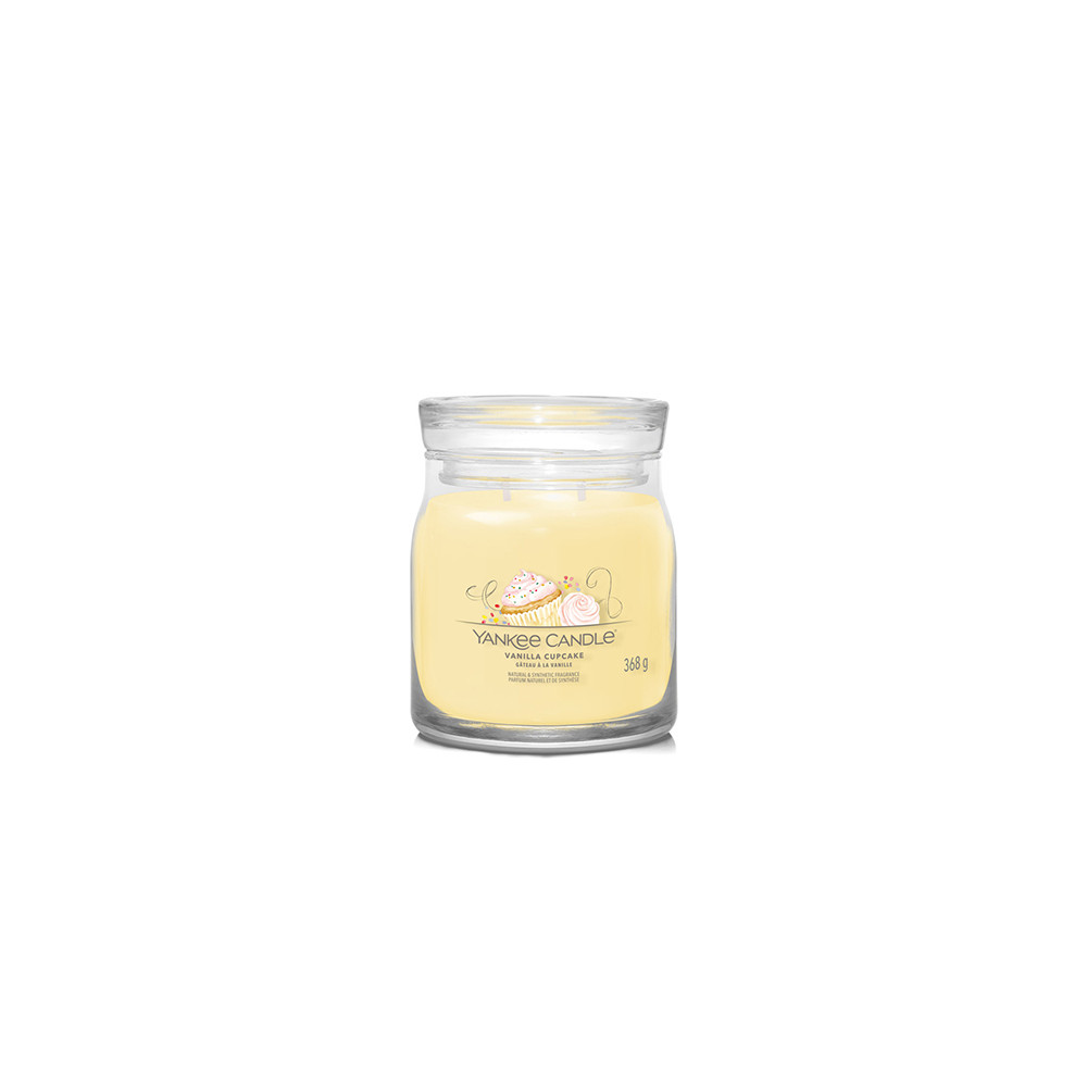Produktbild för Yankee Candle Vanilla Cupcake signature svíčka střední 368 g