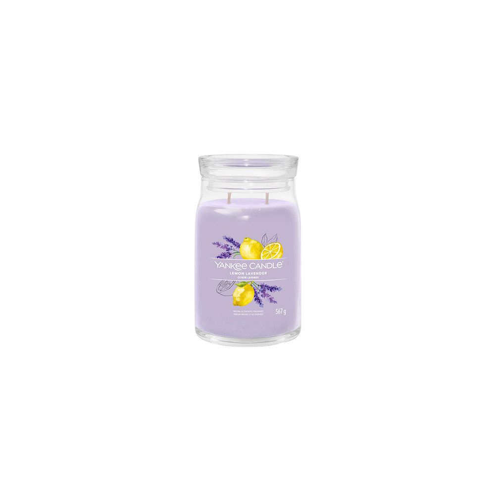 Produktbild för Yankee Candle Lemon Lavender signature svíčka velká 567 g