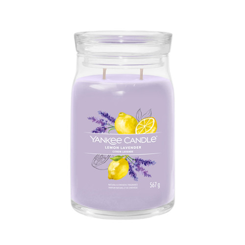Yankee Candle Yankee Candle Lemon Lavender signature svíčka velká 567 g