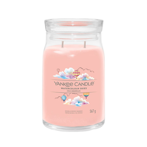 Yankee Candle Yankee Candle Watercolour Skies signature svíčka velká 567 g