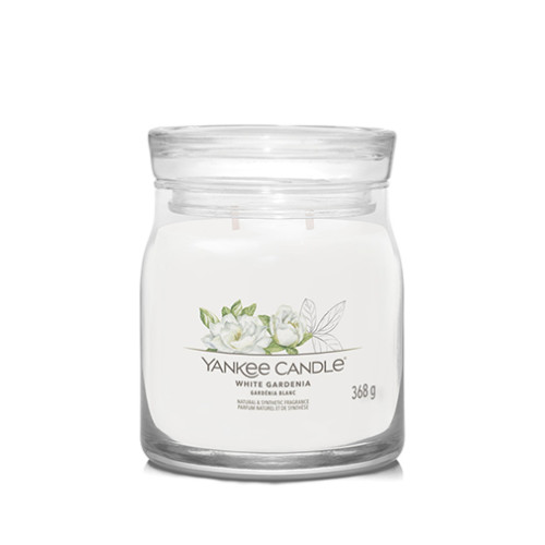 Yankee Candle Yankee Candle Signature White Gardenia signature svíčka střední 368 g
