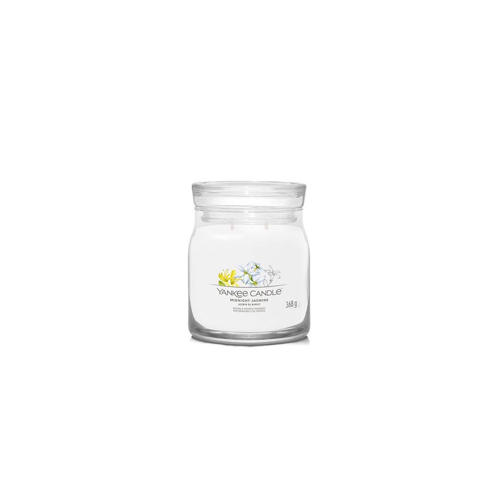 Produktbild för Yankee Candle Signature Midnight Jasmine signature svíčka střední 368 g