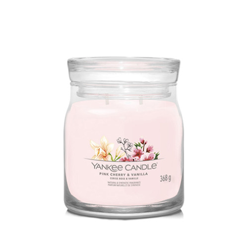 Yankee Candle Yankee Candle Pink Cherry & Vanilla signature svíčka střední 368 g