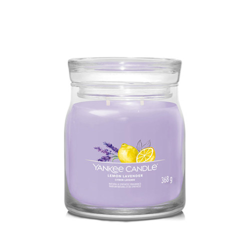 Yankee Candle Yankee Candle Lemon Lavender signature svíčka střední 368 g