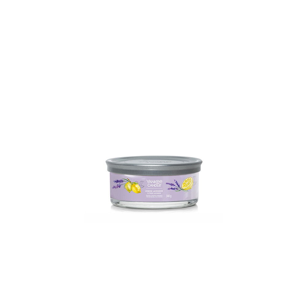 Produktbild för Yankee Candle Lemon Lavender signature tumbler 5 knotů 340 g