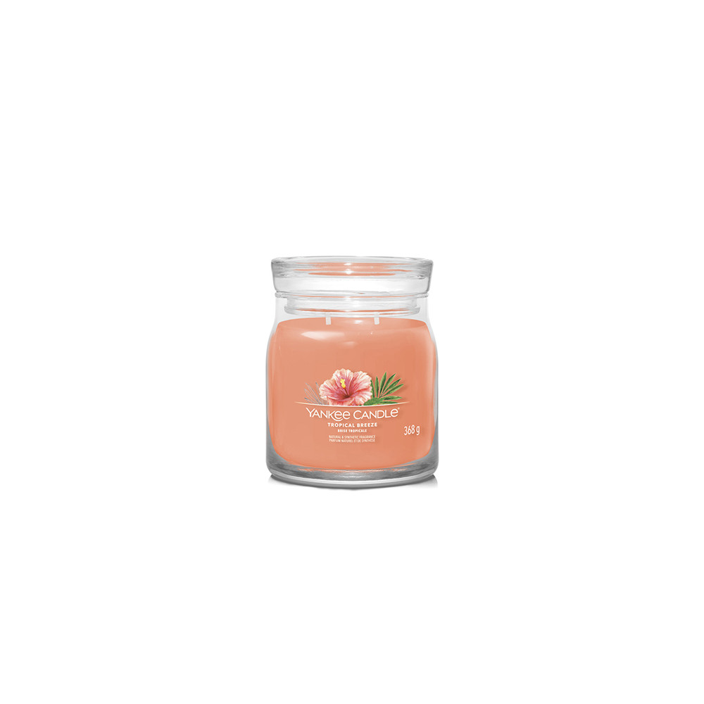 Produktbild för Yankee Candle Tropical Breeze signature svíčka střední 368 g