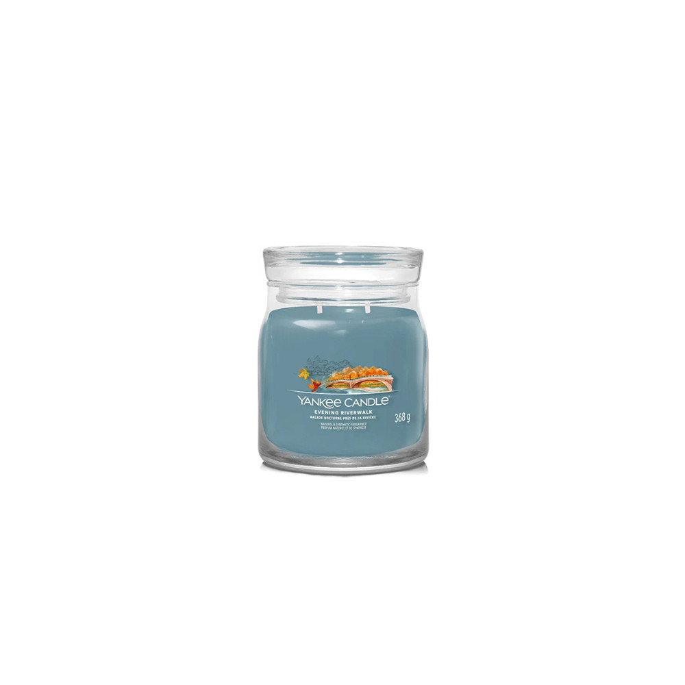 Produktbild för Yankee Candle Evening Riverwalk signature svíčka střední 368 g