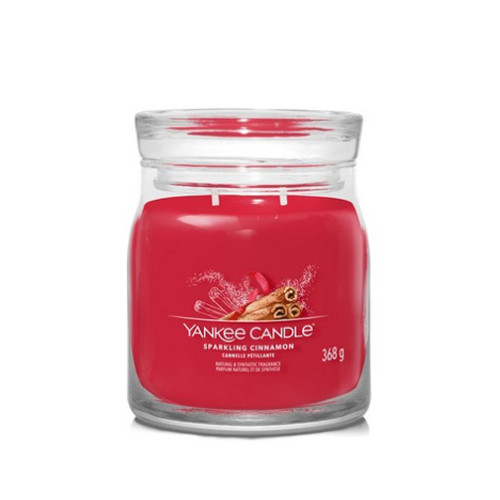 Yankee Candle Yankee Candle Sparkling Cinnamon signature svíčka střední 368 g