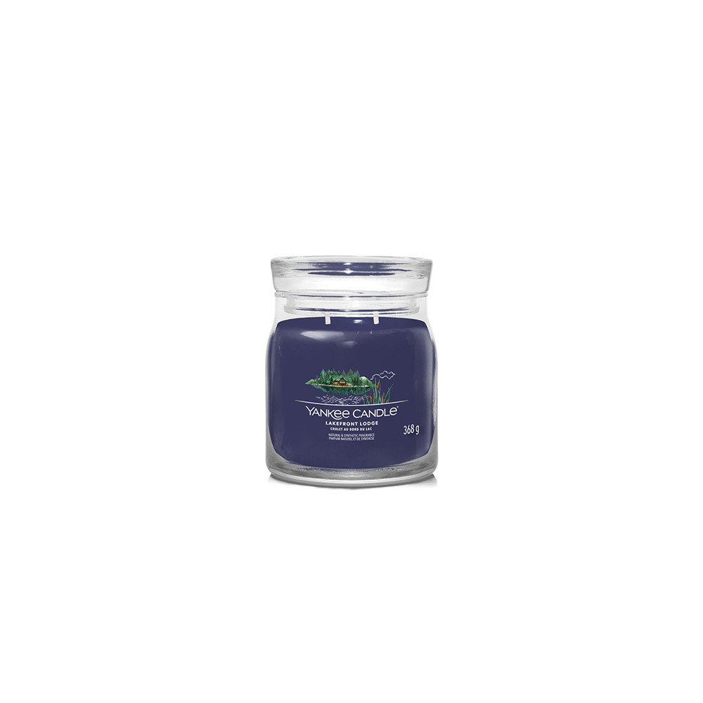 Produktbild för Yankee Candle Lakefront Lodge signature svíčka střední 368 g