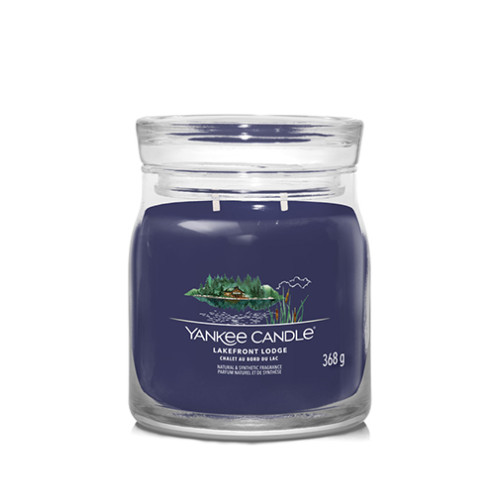 Yankee Candle Yankee Candle Lakefront Lodge signature svíčka střední 368 g