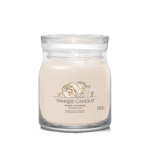 Yankee Candle Yankee Candle Warm Cashmere signature svíčka střední 368 g