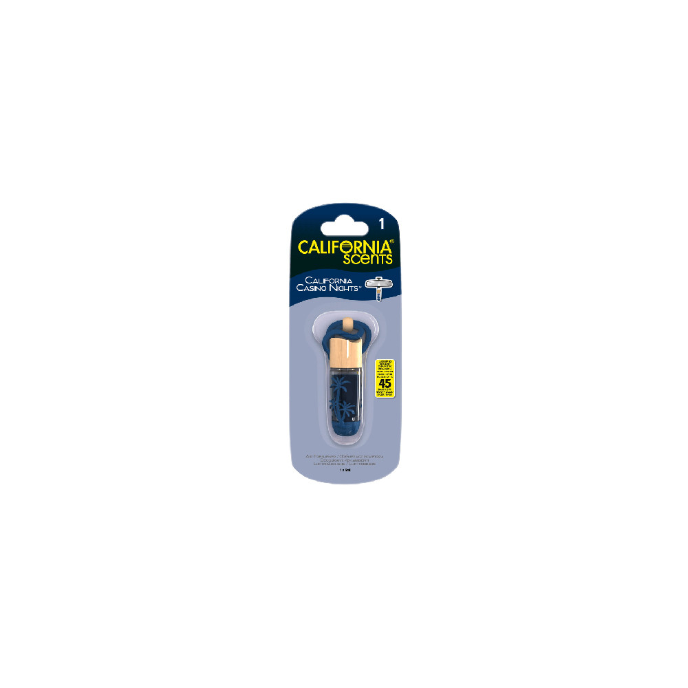 Produktbild för California Scents Hanging Vial California Casino Nights vůně do auta 5 ml