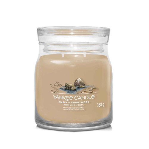 Yankee Candle Yankee Candle Signature Amber & Sandalwood Scented Candle 368g