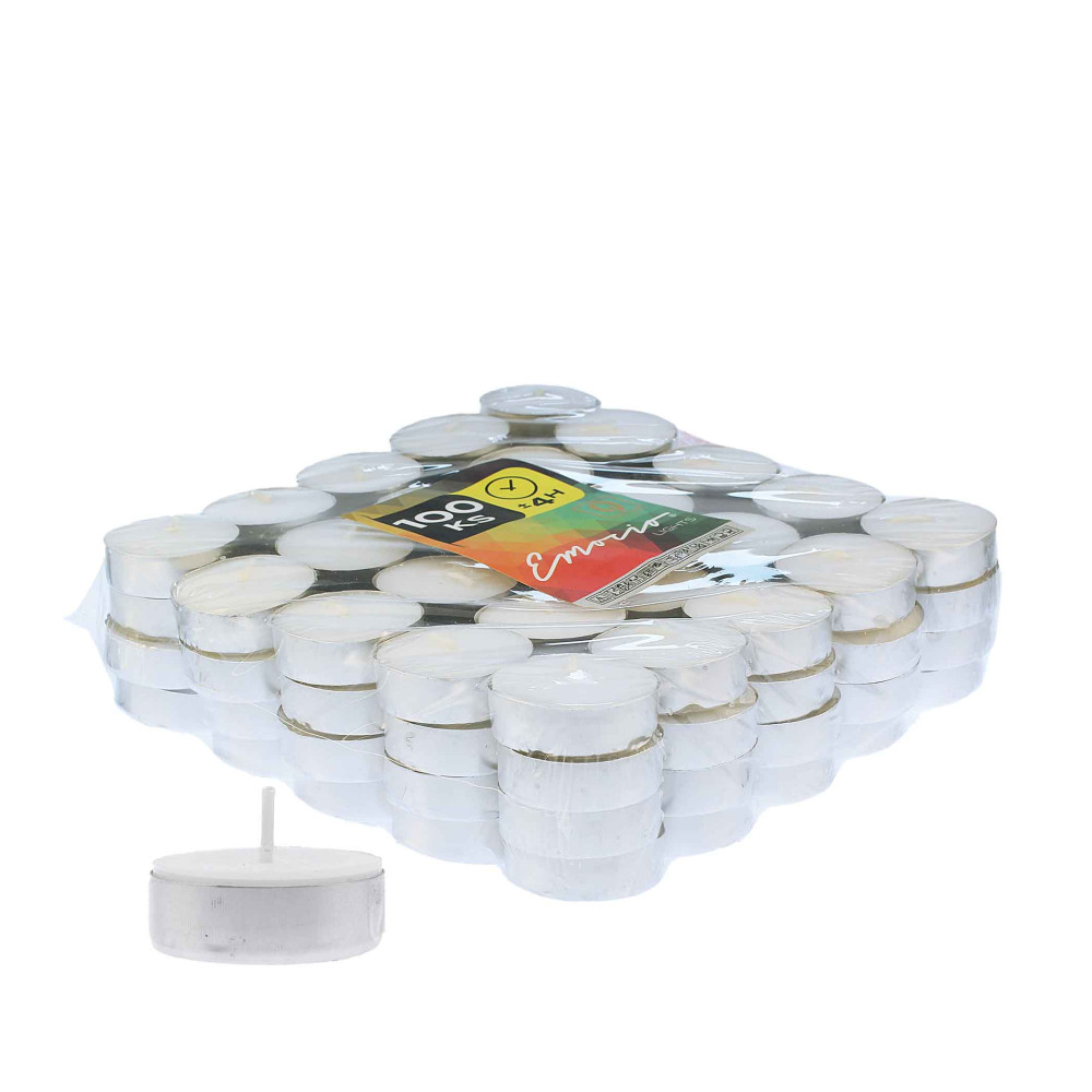 Produktbild för Emocio Lights 4h Tealight Candle 100pcs