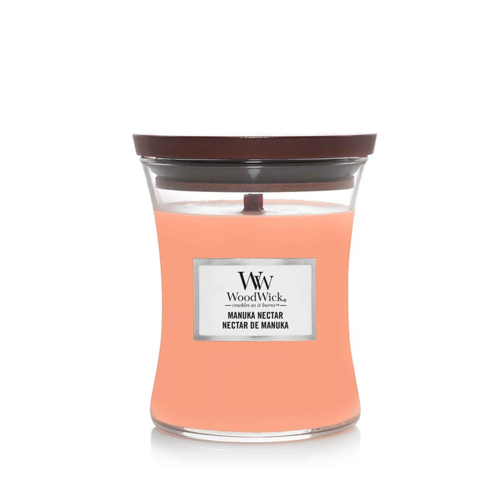 Produktbild för WoodWick Manuka Nectar Scented Candle With Wooden Wick 275g