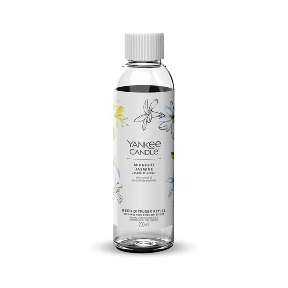 Produktbild för Yankee Candle Midnight Jasmine signature náplň do vonného difuzéru 200 ml