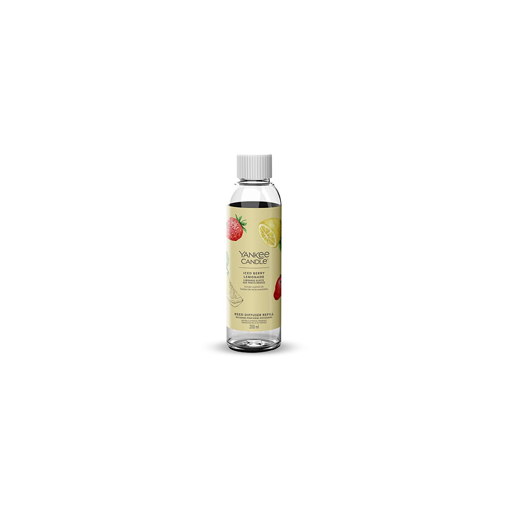 Produktbild för Yankee Candle Iced Berry Lemonade Reed Difuser Refill 200ml