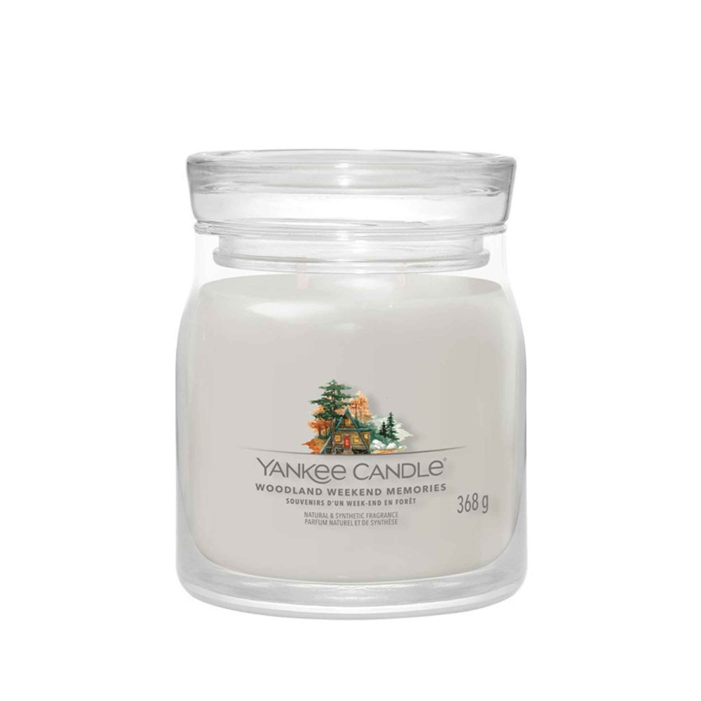 Produktbild för Yankee Candle Woodland Weekend Memories Signature Candle Medium 368g