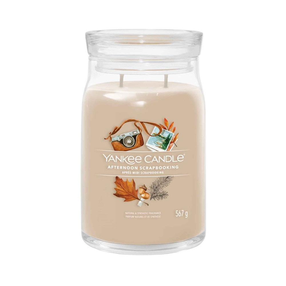 Produktbild för Yankee Candle Afternoon Scrapbooking Signature Candle Large 567g