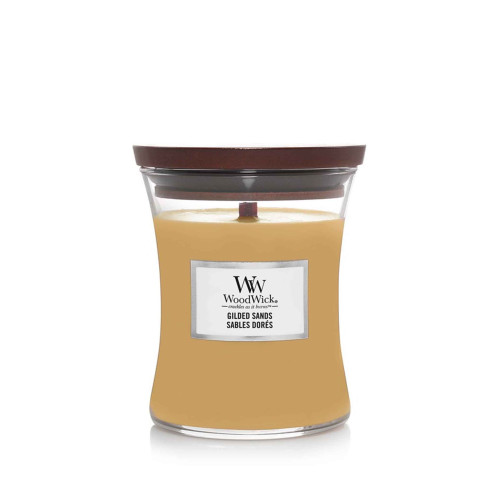 WoodWick Woodwick Gilded Sands Scented Candle With Wooden Wick 275g