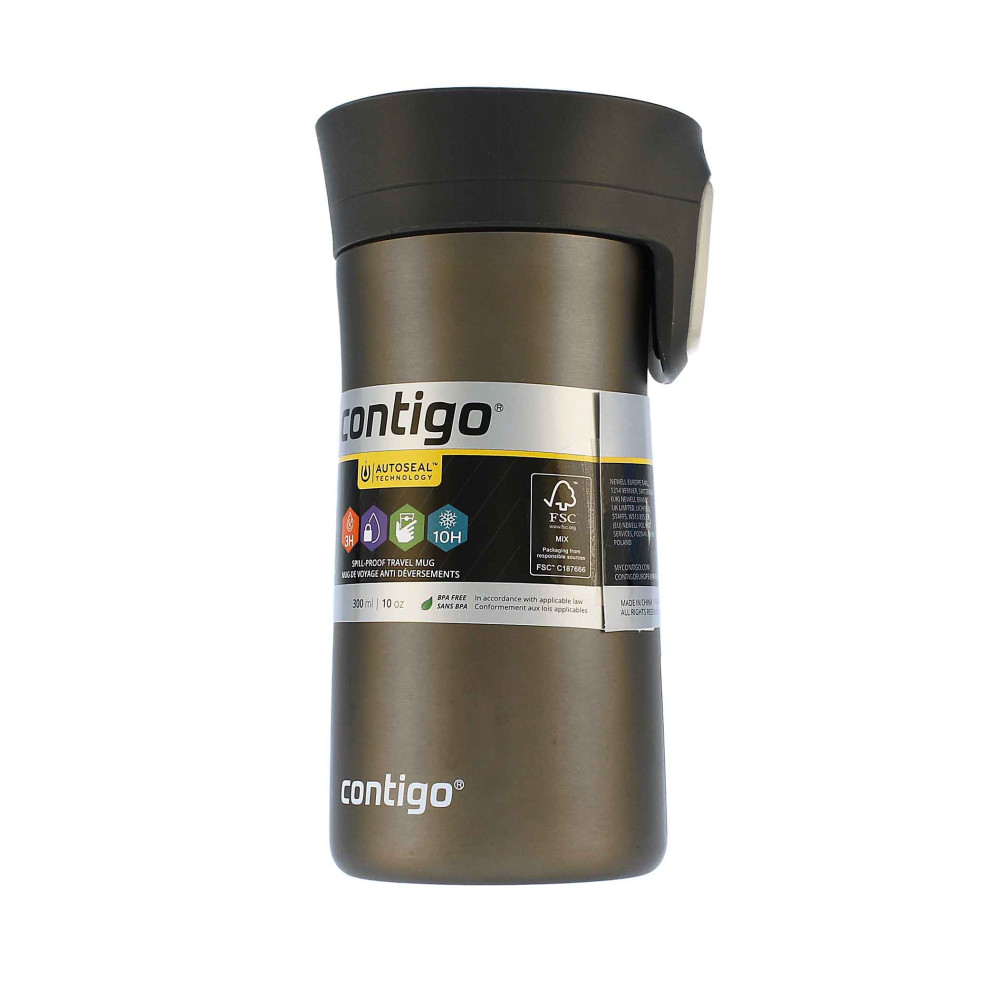 Produktbild för Contigo Pinnacle Insulated Travel Mug 300ml Transparent Matte Latte