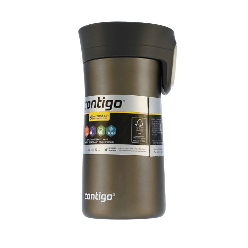 Contigo Pinnacle Insulated Travel Mug 300ml Transparent Matte Latte - Termos & Termomuggar