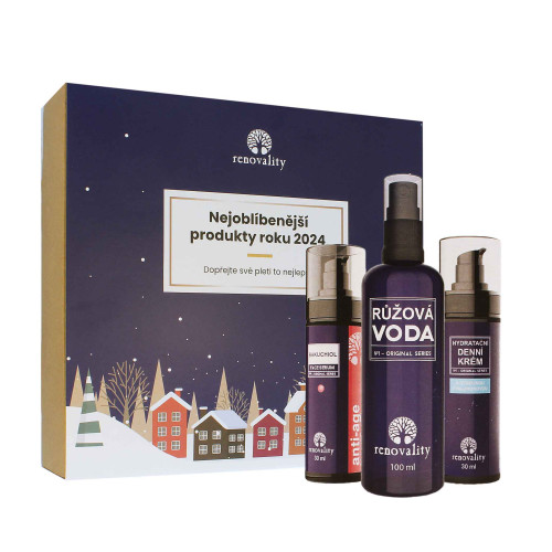 Renovality Renovality Original Series SET Face Serum 30ml + Rose Water 100ml + Day Cream 30ml