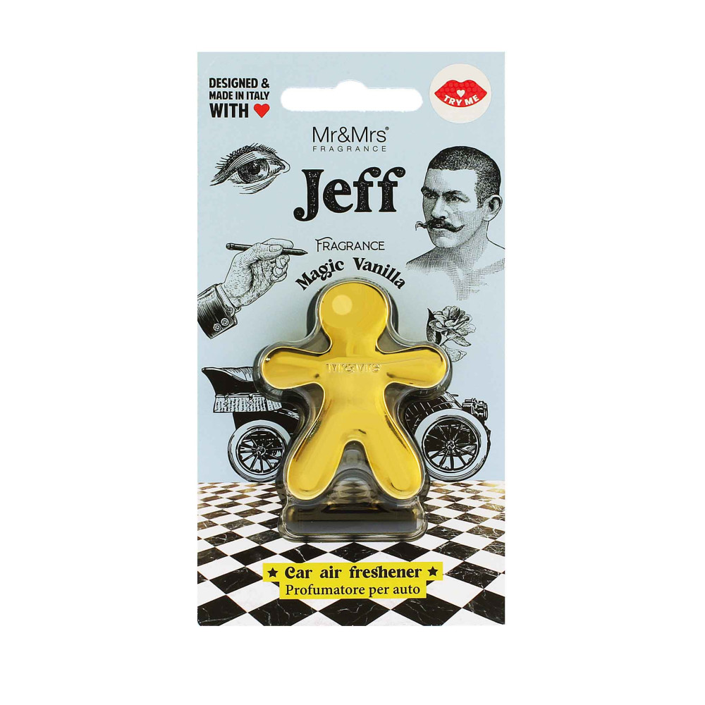 Produktbild för Mr&Mrs Fragrance Jeff Magic Vanilla Car Air Freshener
