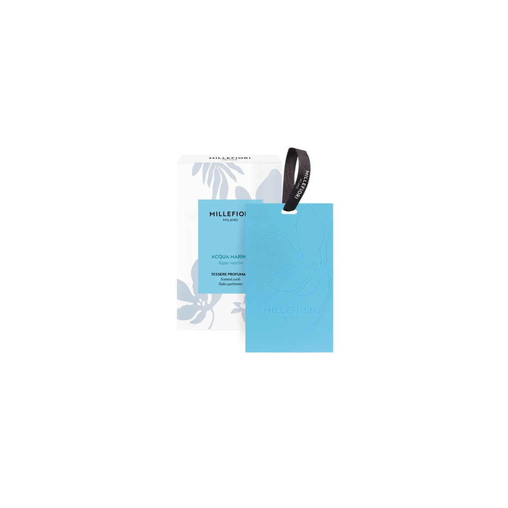 Produktbild för Millefiori Acqua Marina Scented Cards 3pcs