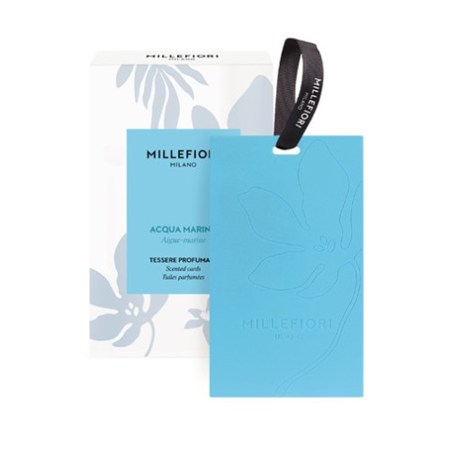Millefiori Millefiori Acqua Marina Scented Cards 3pcs