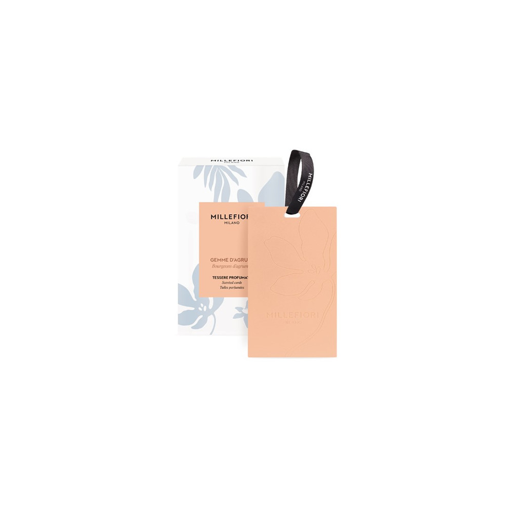 Produktbild för Millefiori Gemme d'Agrumi Scented Cards 3pcs