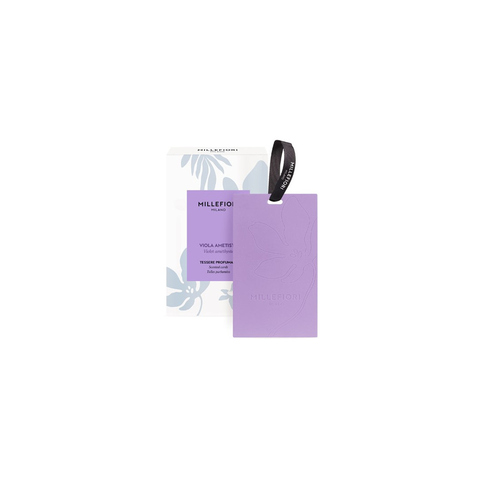 Produktbild för Millefiori Viola Ametista Scented Cards 3pcs