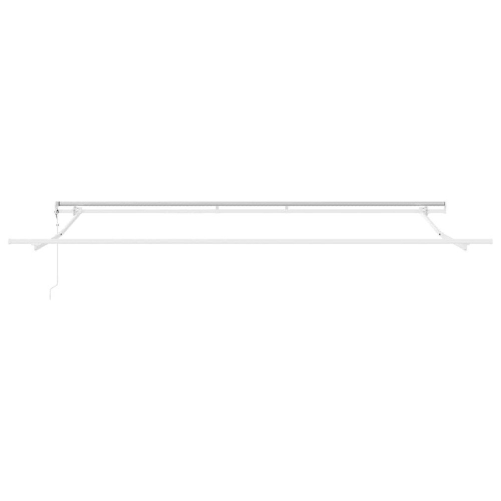Produktbild för Utfällbar markis Orange och Brunt 400 × 300 cm
