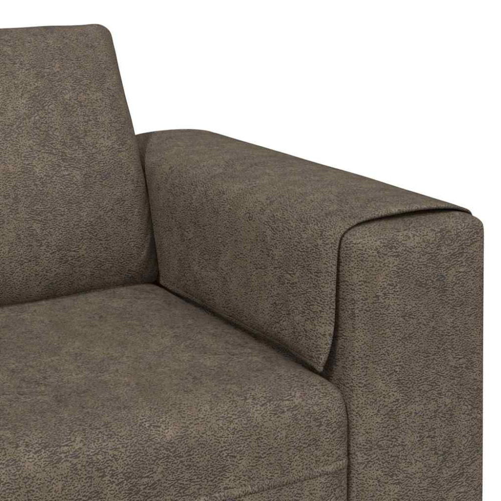Produktbild för Vardagsrumsoffa Mörkgrå 250 x 77 x 76 cm