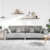 Produktbild för Soffa Moln Grå 250 x 77 x 76 cm tyg