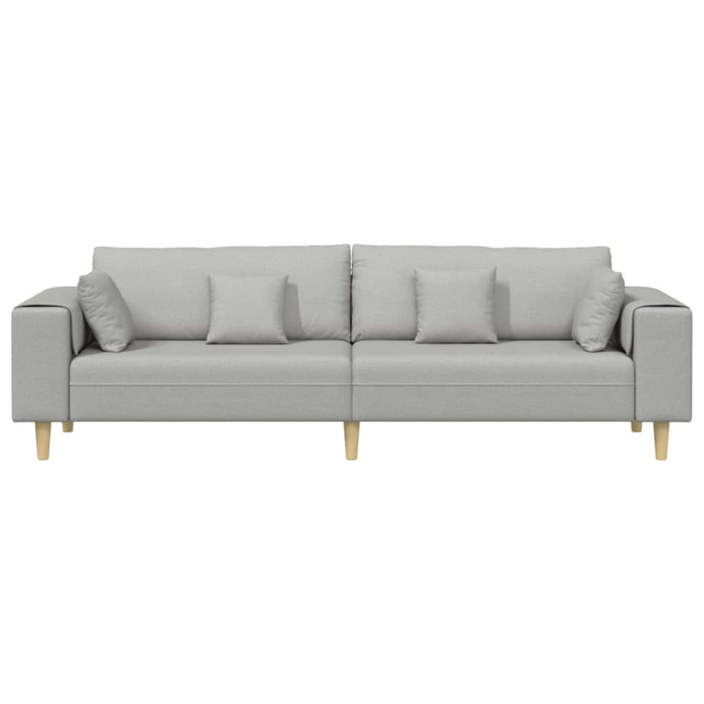 Produktbild för Soffa Moln Grå 250 x 77 x 76 cm tyg
