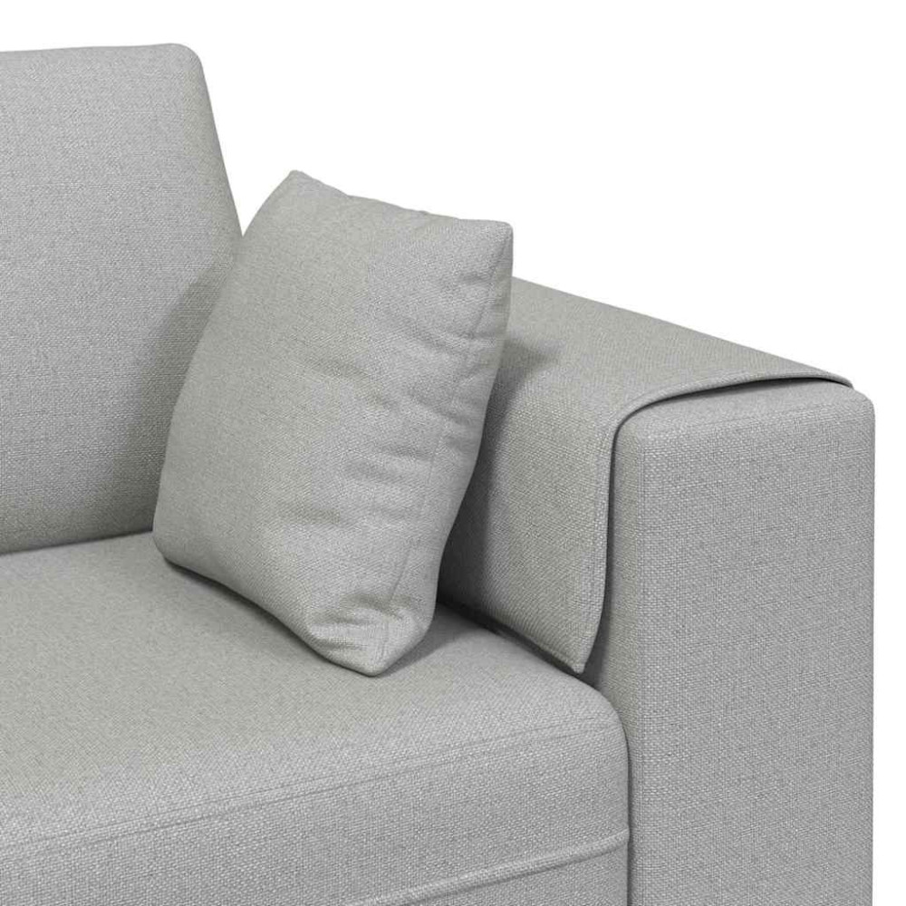 Produktbild för Soffa Moln Grå 250 x 77 x 76 cm tyg