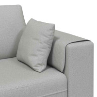 Produktbild för Soffa Moln Grå 250 x 77 x 76 cm tyg